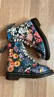 Dr. Martens 1460 Pascal floral кожаные женские ботинки мартинсы.