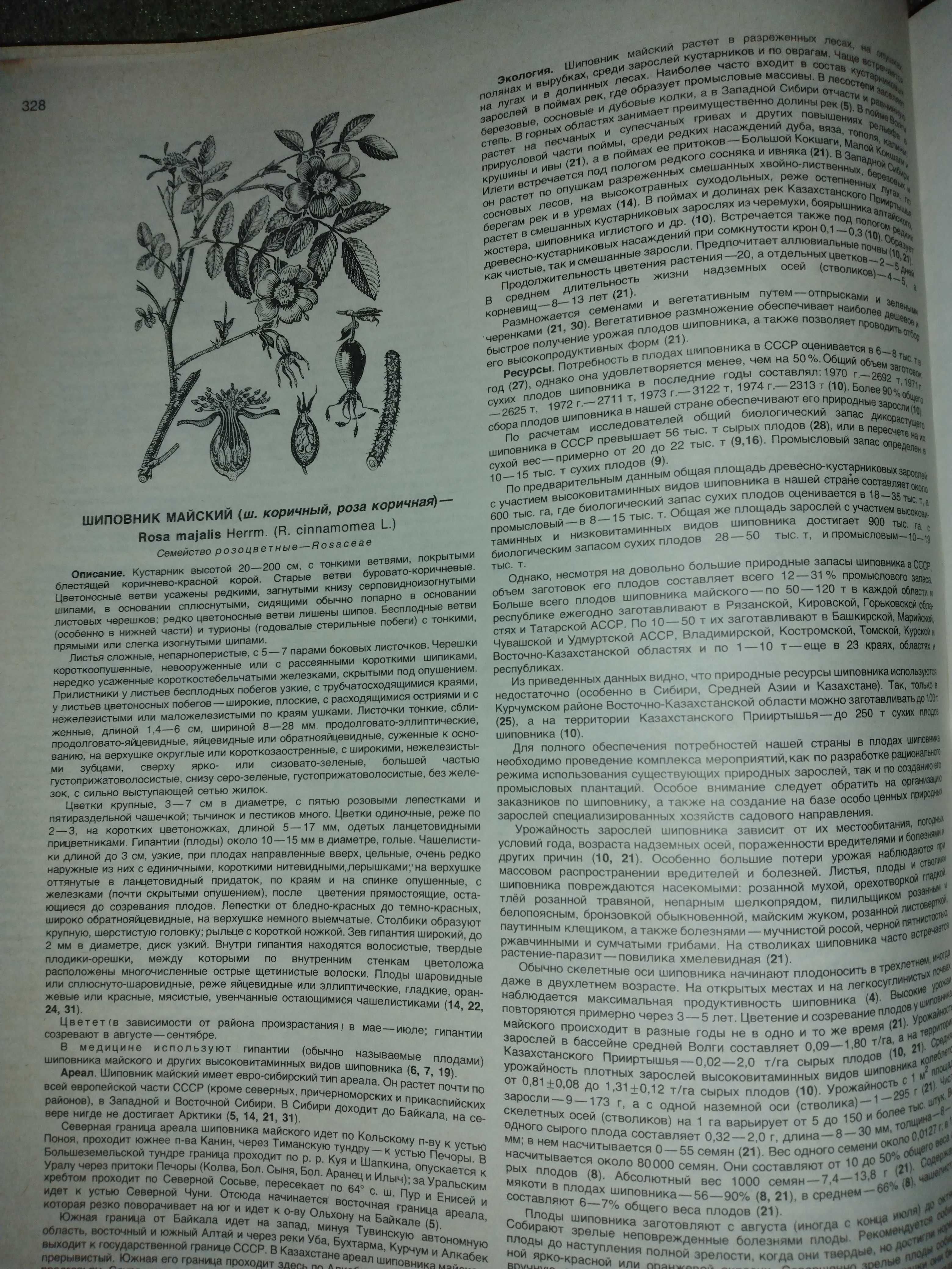 Атлас ареалов и ресурсов лекарственных растений СССР, 1980 г.