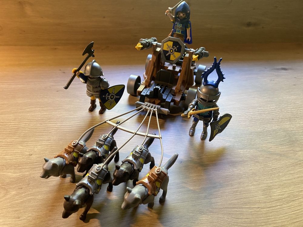 zestaw playmobil rycerze