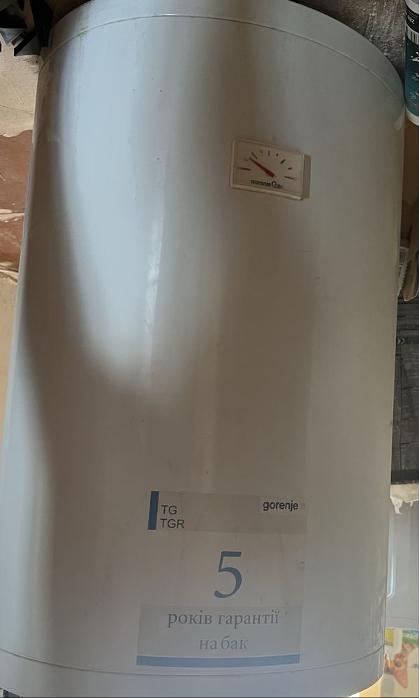 Бойлер gorenje на 80 літров б/у