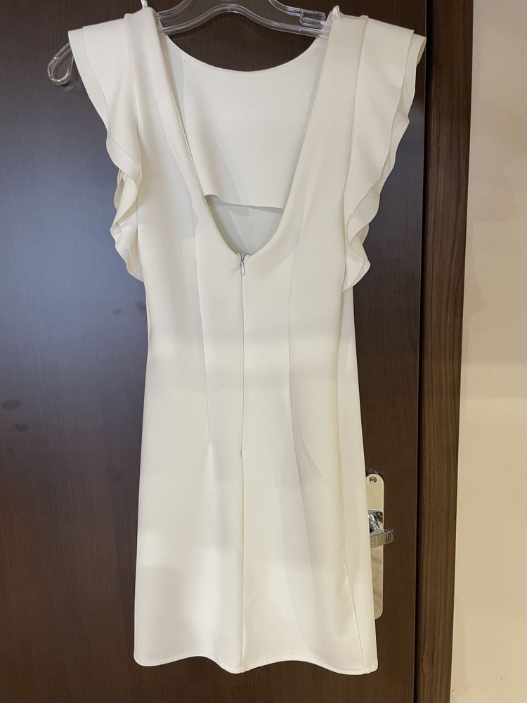Biała sukienka S