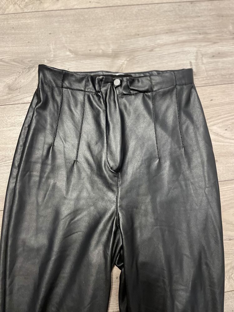 Spodnie woskowane czarne S/M