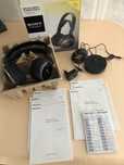 Headphones Sony Wireless Phones com carregador e baterias incluido