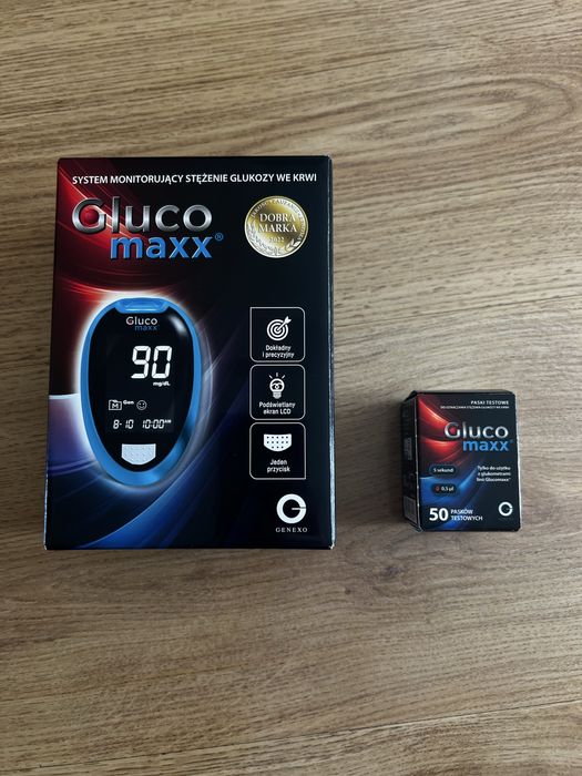 Gluco Maxx plus paski Badanie Cukru