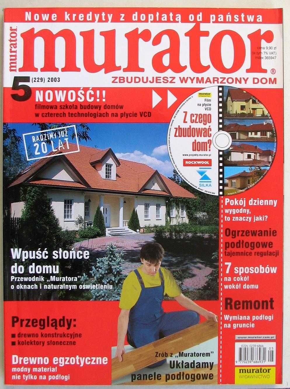 Murator egzemplarze od 1997 roku.