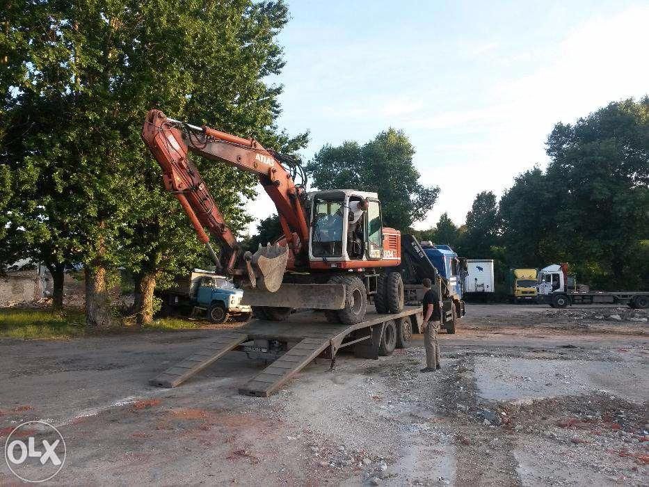 Трал Львів. Перевезення спецтехніки. "СпецАвтоЛьвів". Трал Львов