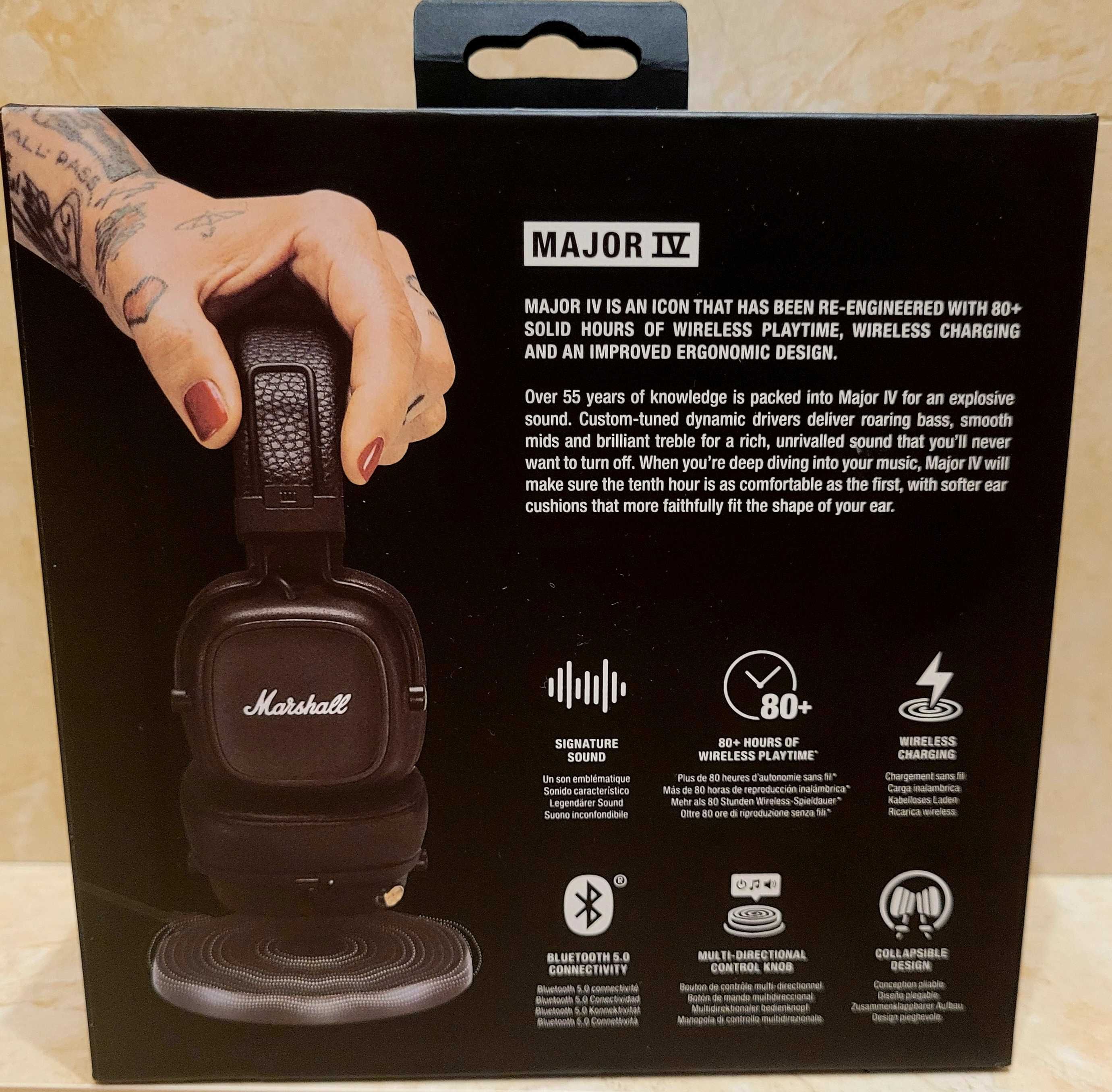 Marshall major Маршал мажор IV 4 bluetooth навушники наушники
