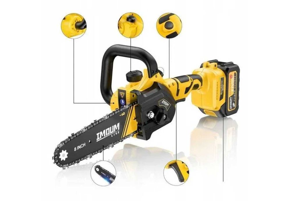 PIŁA SPALINOWA lekka Mała Zestaw - NOWA