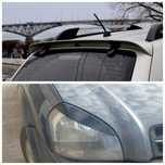 Спойлер, реснички, вії.  Hyundai Tucson 2004-2010. Хюндай Туксон