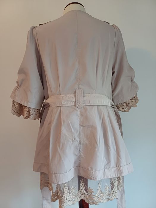 Gabardine curta Molly Bracken