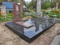 Пам'ятники гранітні, виготовлення встановлення, гранітні вироби