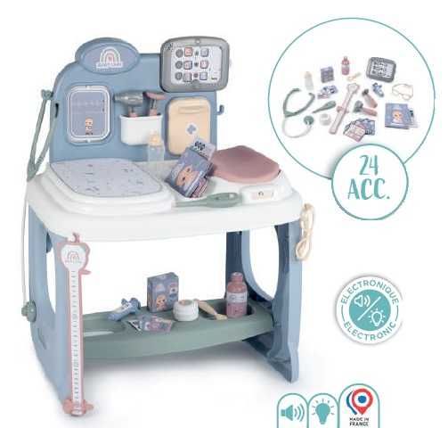 Набір догляд за лялькою Smoby зі зв. та св. еф. з аксесуарами (240305)