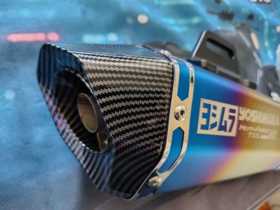 YOSHIMURA tss - ponteira de moto  - cor lightning 51mm