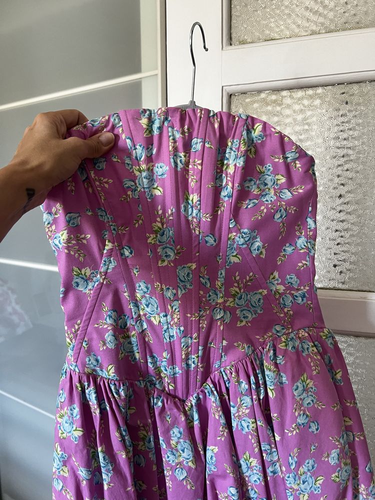 Vestido curto da Zara novo tamanho S