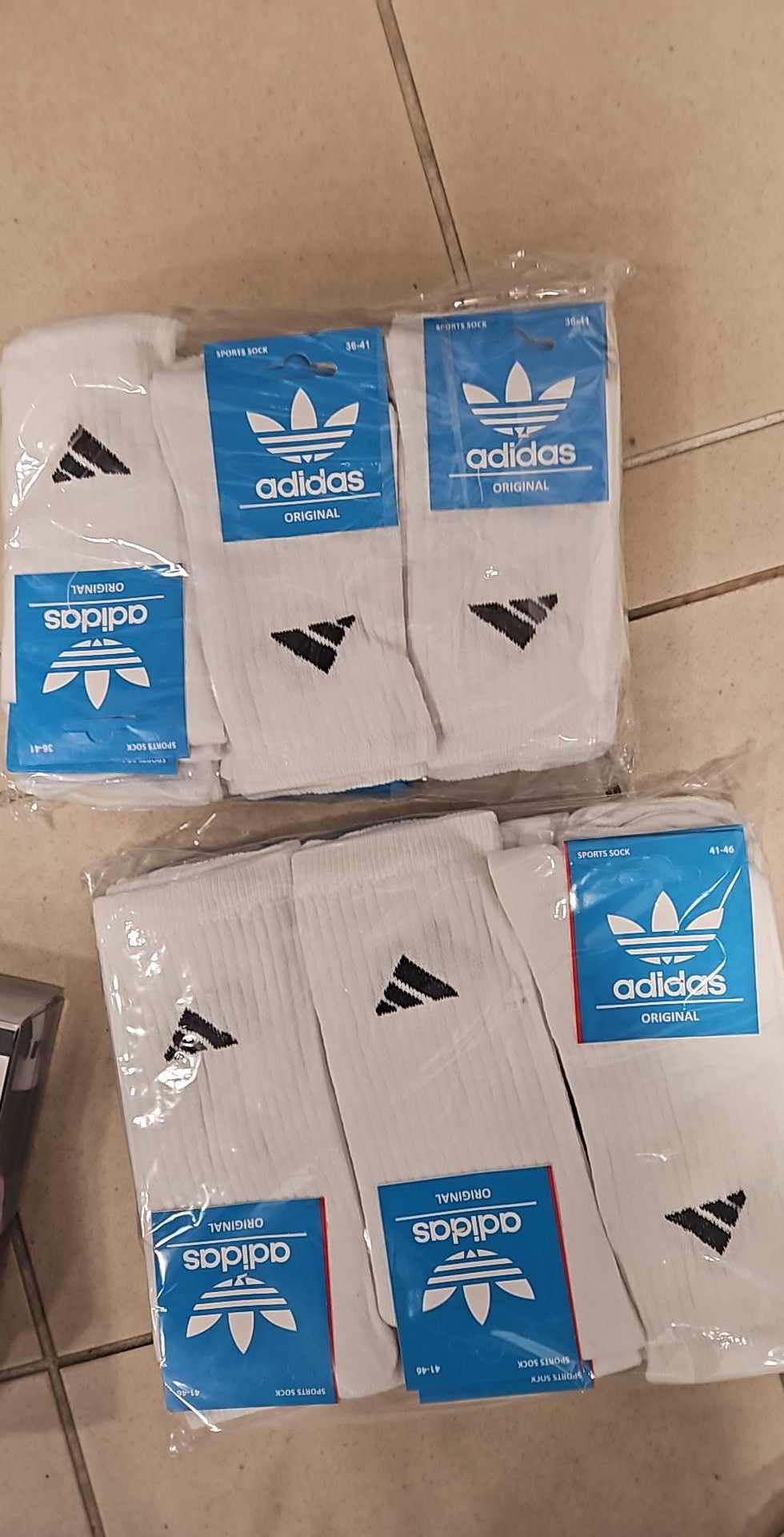 Skarpetki adidas długie 12 par opakowanie