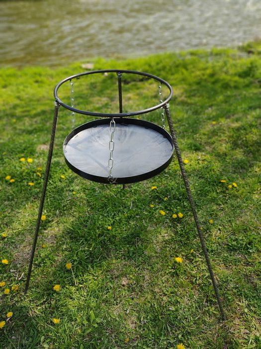 Сковорода 50 см із диска борони 4 мм,на подарунок, для пікніка, садж