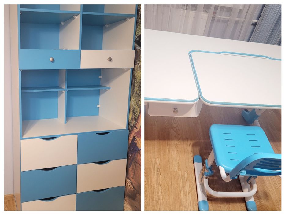 Стіл письмовий-трансформер і стілець Fundesk