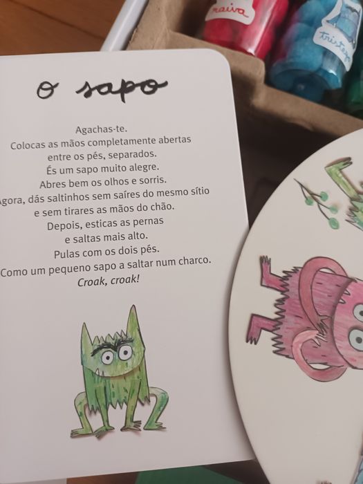 Jogo Eu descobro as emoções
