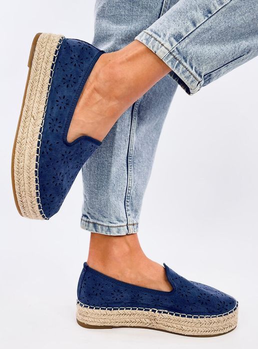 Espadryle Ażurowe Rigois Blue