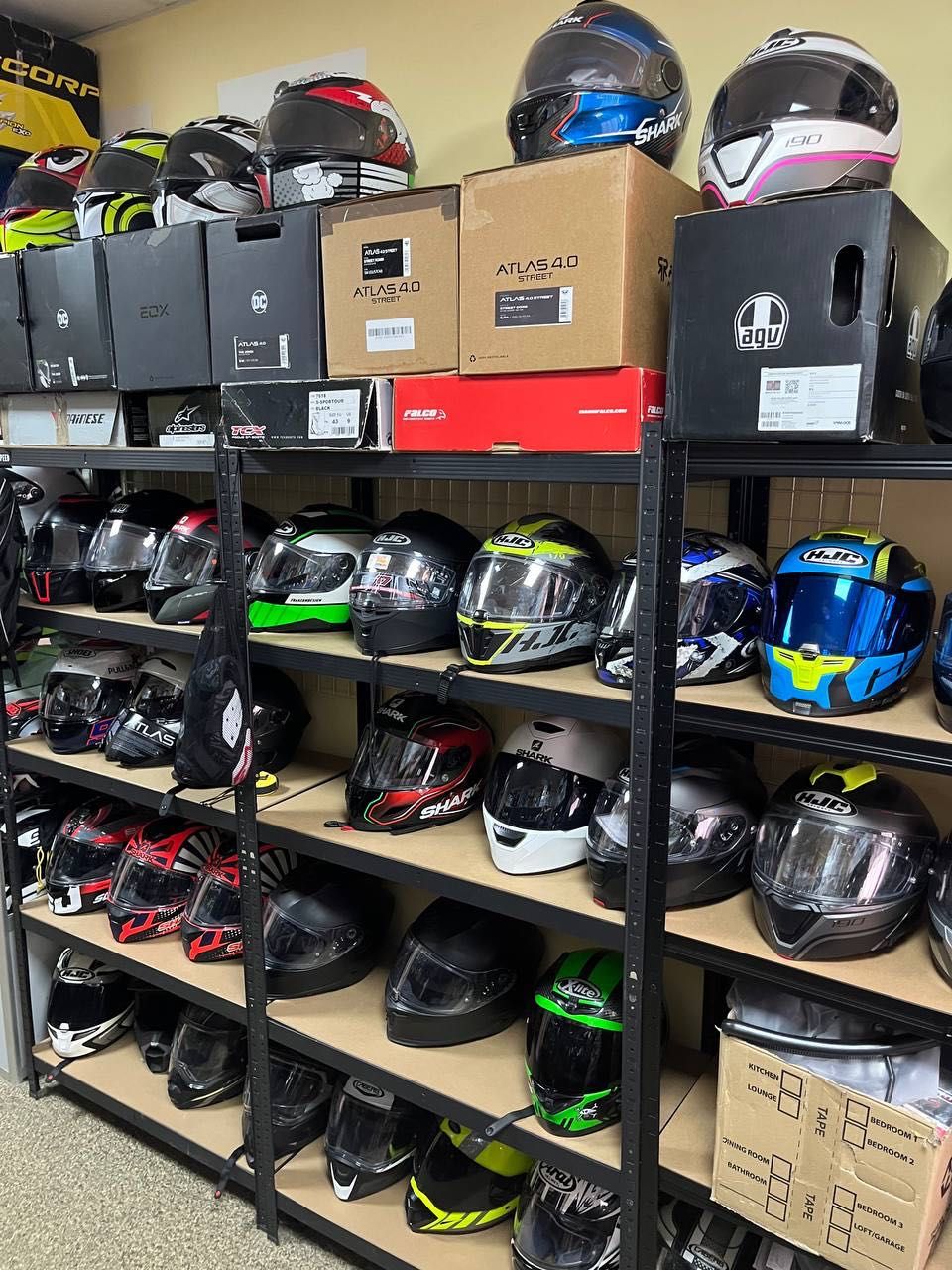 Мотошолом шлем AGV shoei shark hjc arai Nolan scorpion