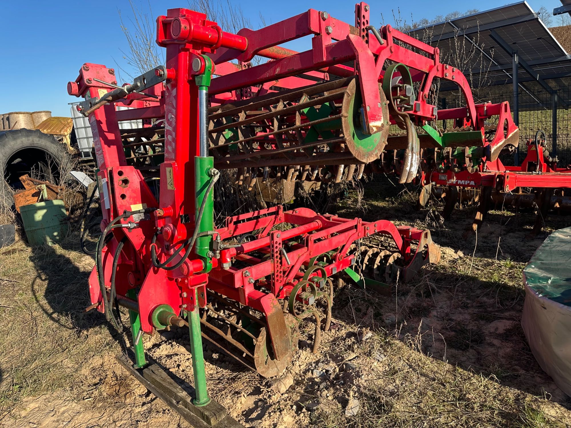 Agregat uprawowy unia max 4 m einbock 6m