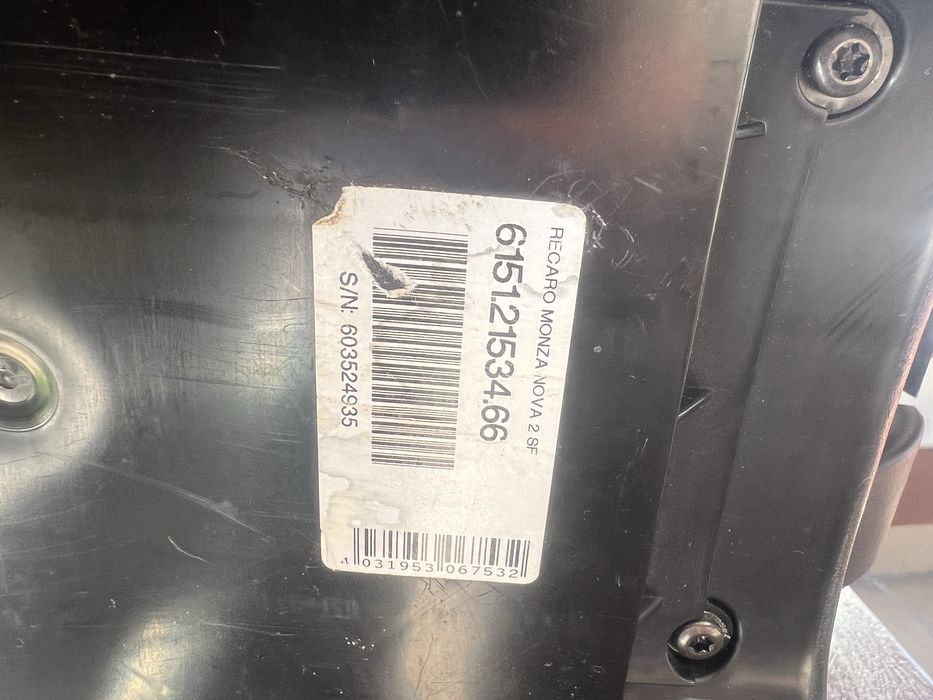 2x Fotelik samochodowy Recaro Monza Nova 15-36kg