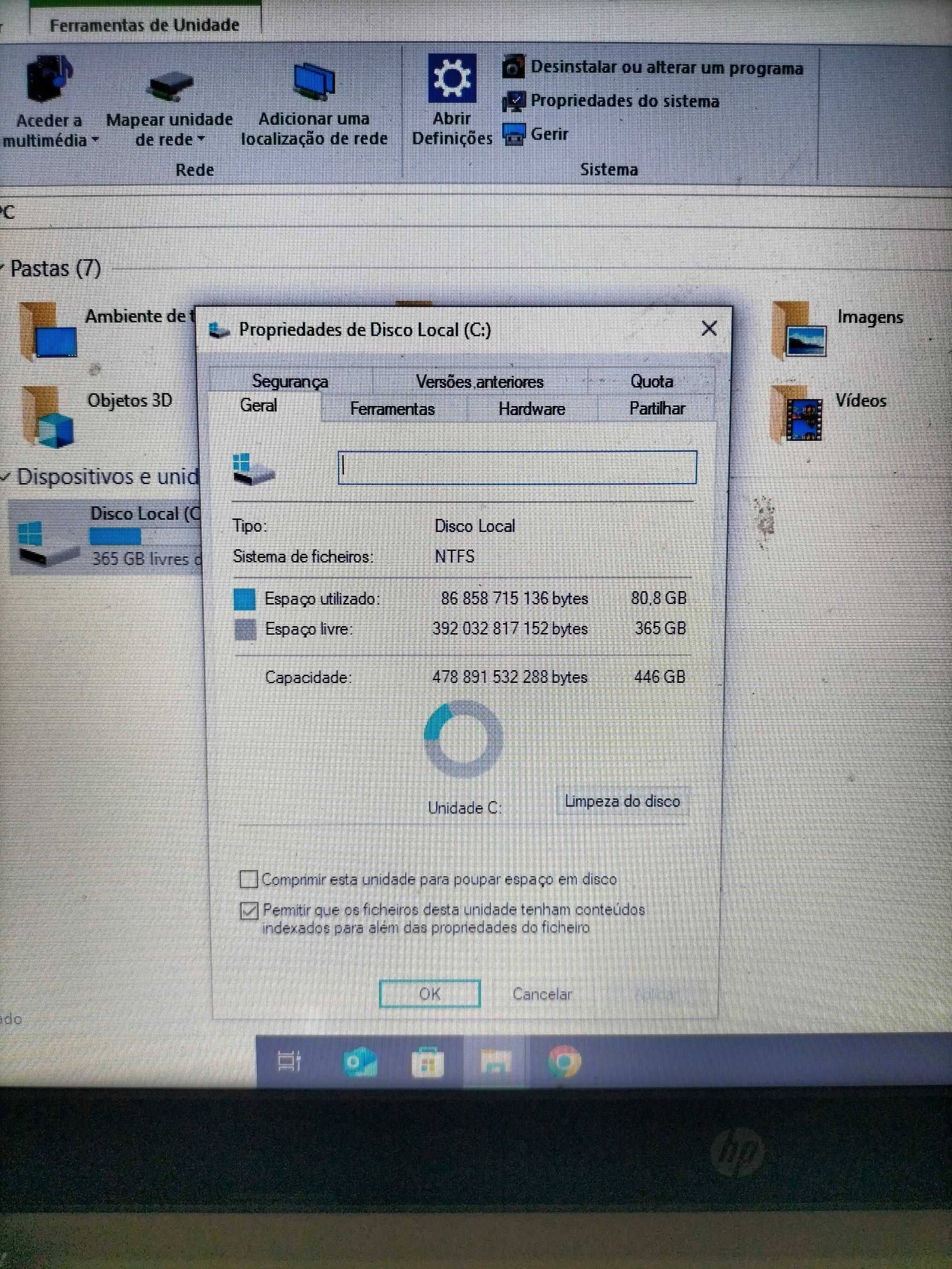Computador Portátil HP | 15,6" | i5-7200U | 8GB | 500 GB SSD