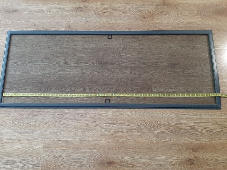 Moskitiera ramkowa na okno, 135x50, antracyt