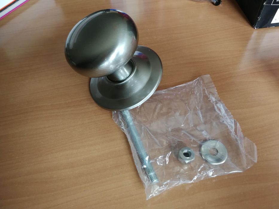 Puxador de níquel escovado