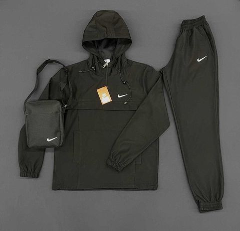 Комплект мужской Nike Анорак Штаны Спортивный костюм весенний осенний