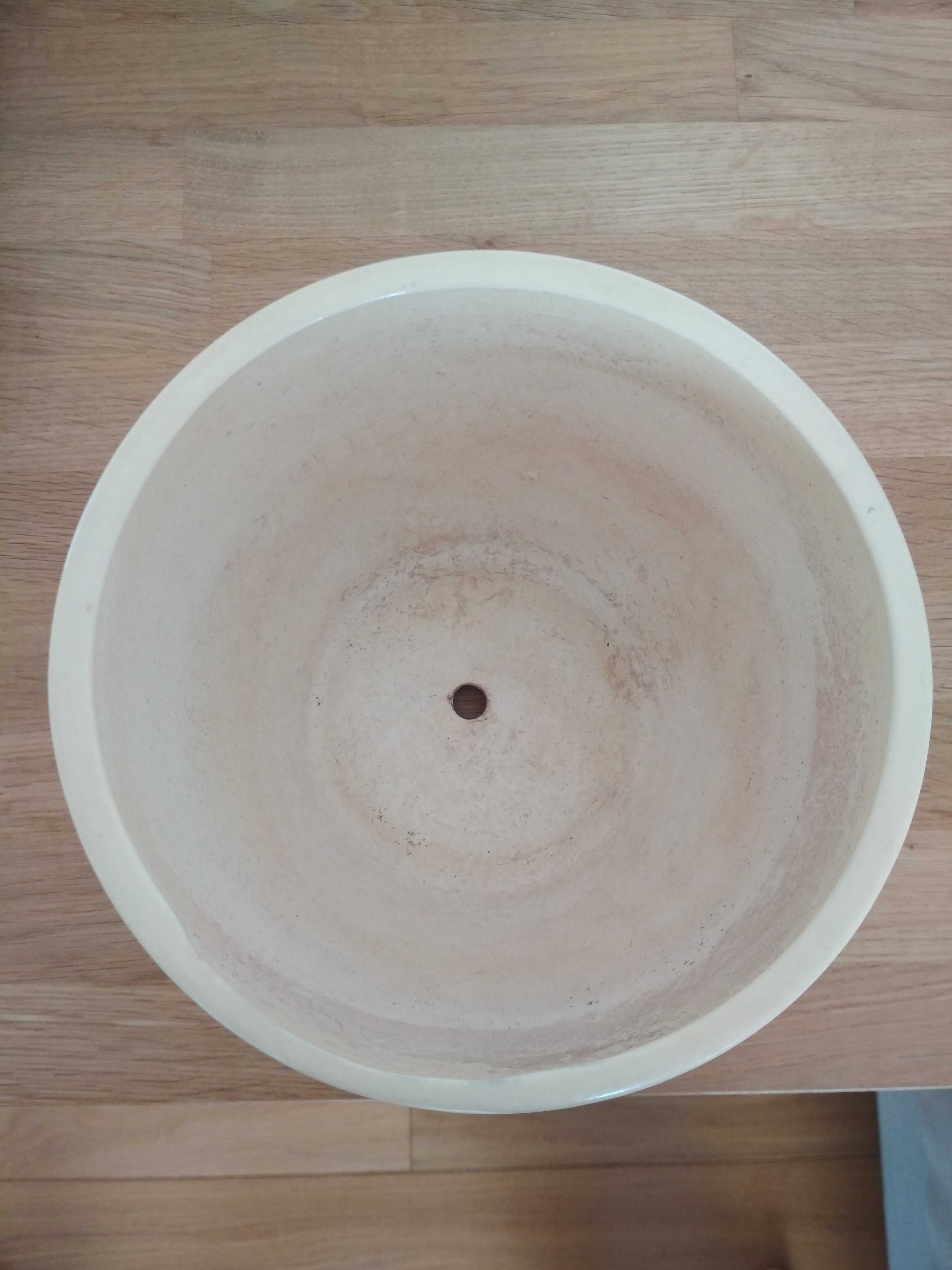 Babcina ceramiczna vintage retro doniczka