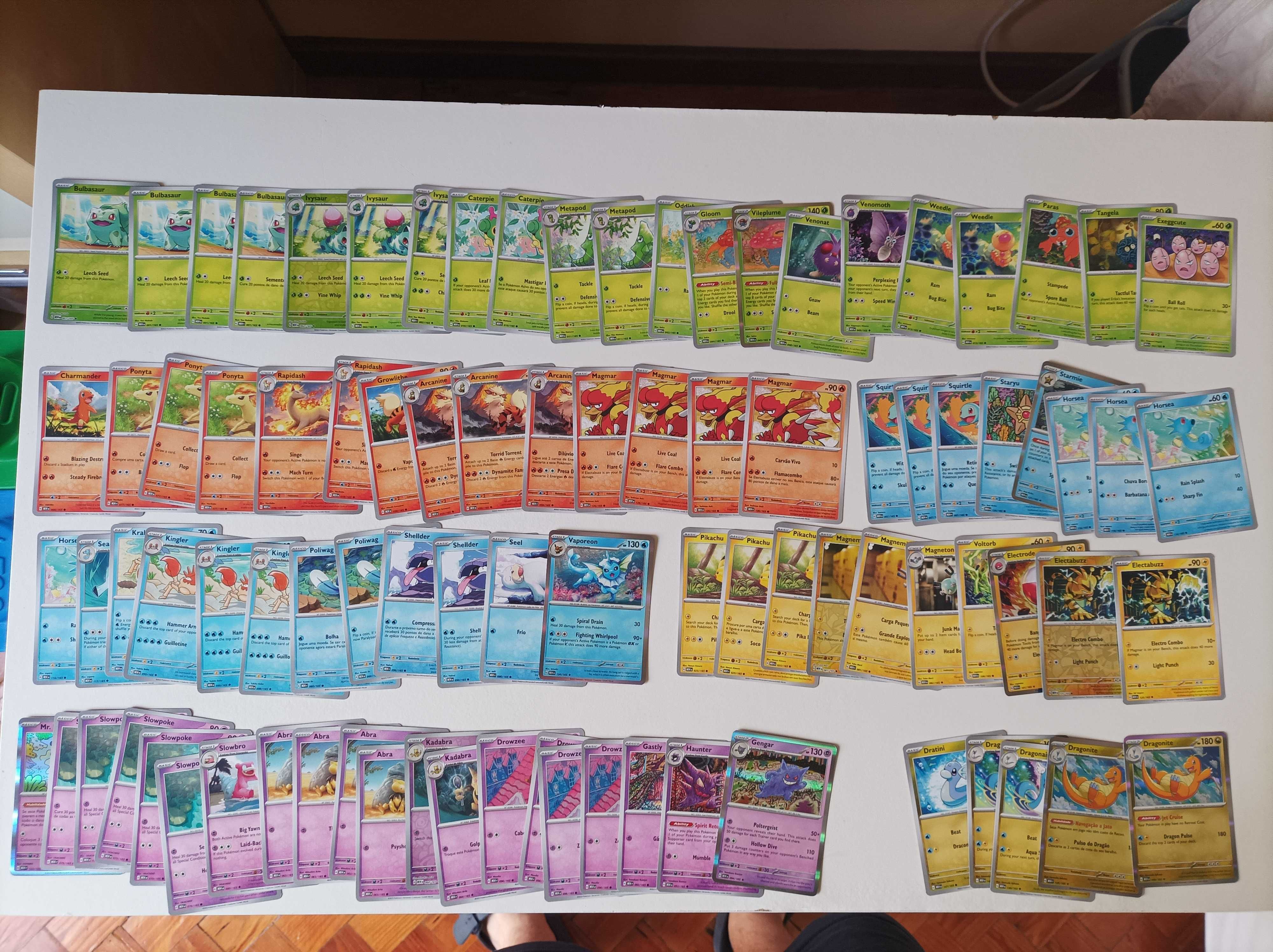 Conjunto de Cartas Pokemon