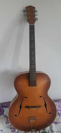 Gitara jazzowa Hoyer niemiecka z lat 60 lutnicza.