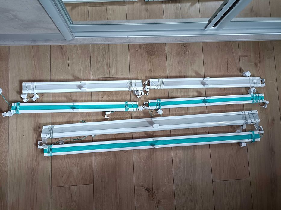 Zestaw rolet plisowanych