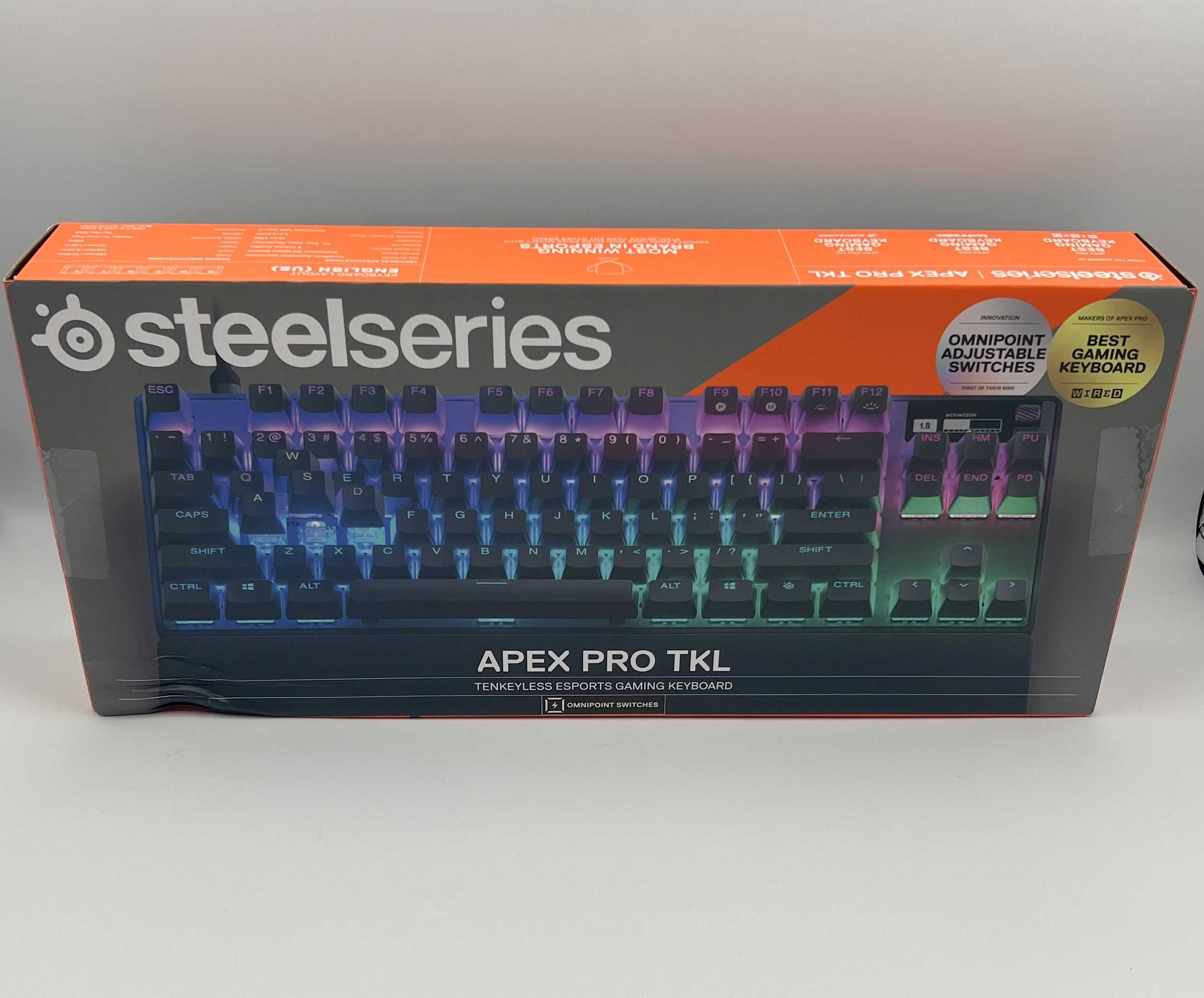 Klawiatura Mechaniczna STEELSERIES Apex Pro TKL Czarna