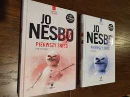 Kryminał autora Jo Nesbo Pierwszy Śnieg dwa tomy
