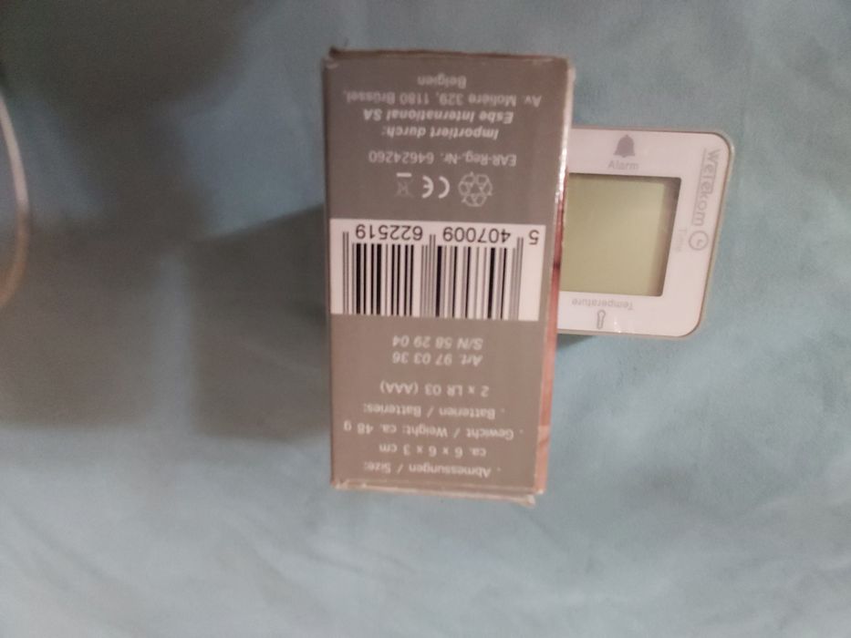 WETECOM 5w1  super zestaw zegar kalendarz termometr stoper budzik