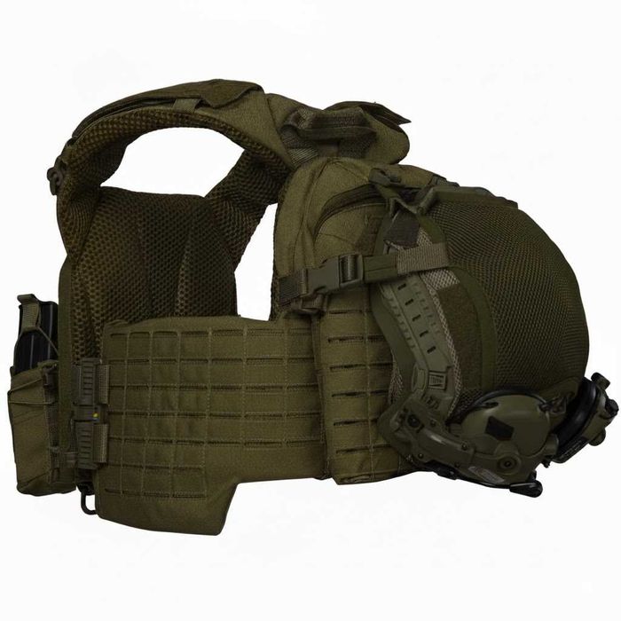 Плитоноска Warmor Gen.5 (Олива) + 3 універсальні підсумка під магазини