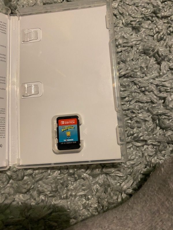 Nintendo stan bardzo dobry jak nowy gra SpongeBob