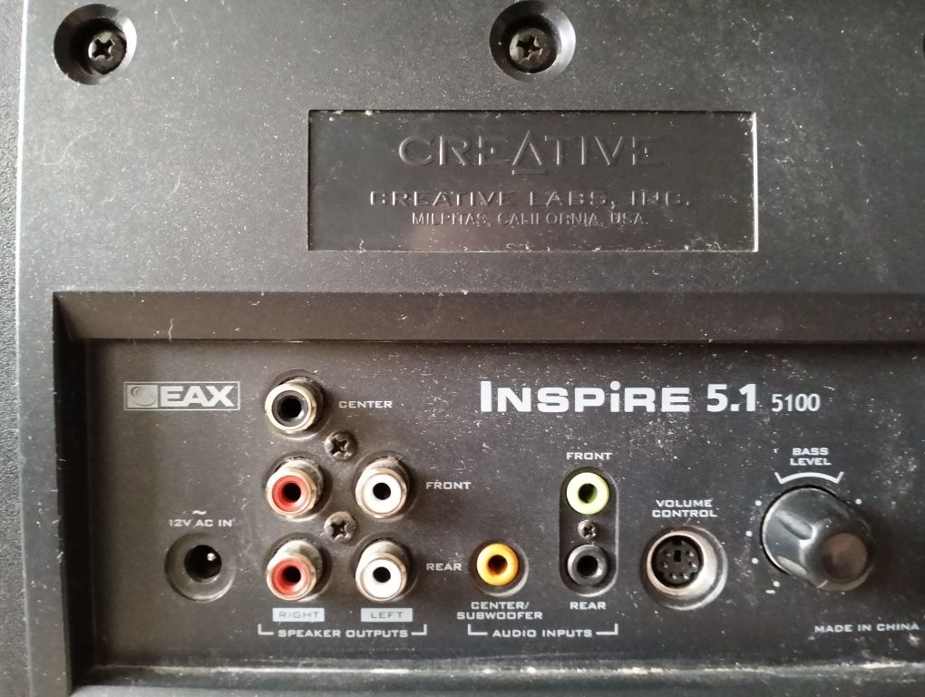 Акустична система creative inspire 5.1 5100