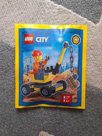 Lego City - Budowlaniec i dźwig 952401