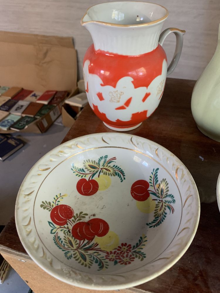 Советская посуда тарелка ваза чашка
