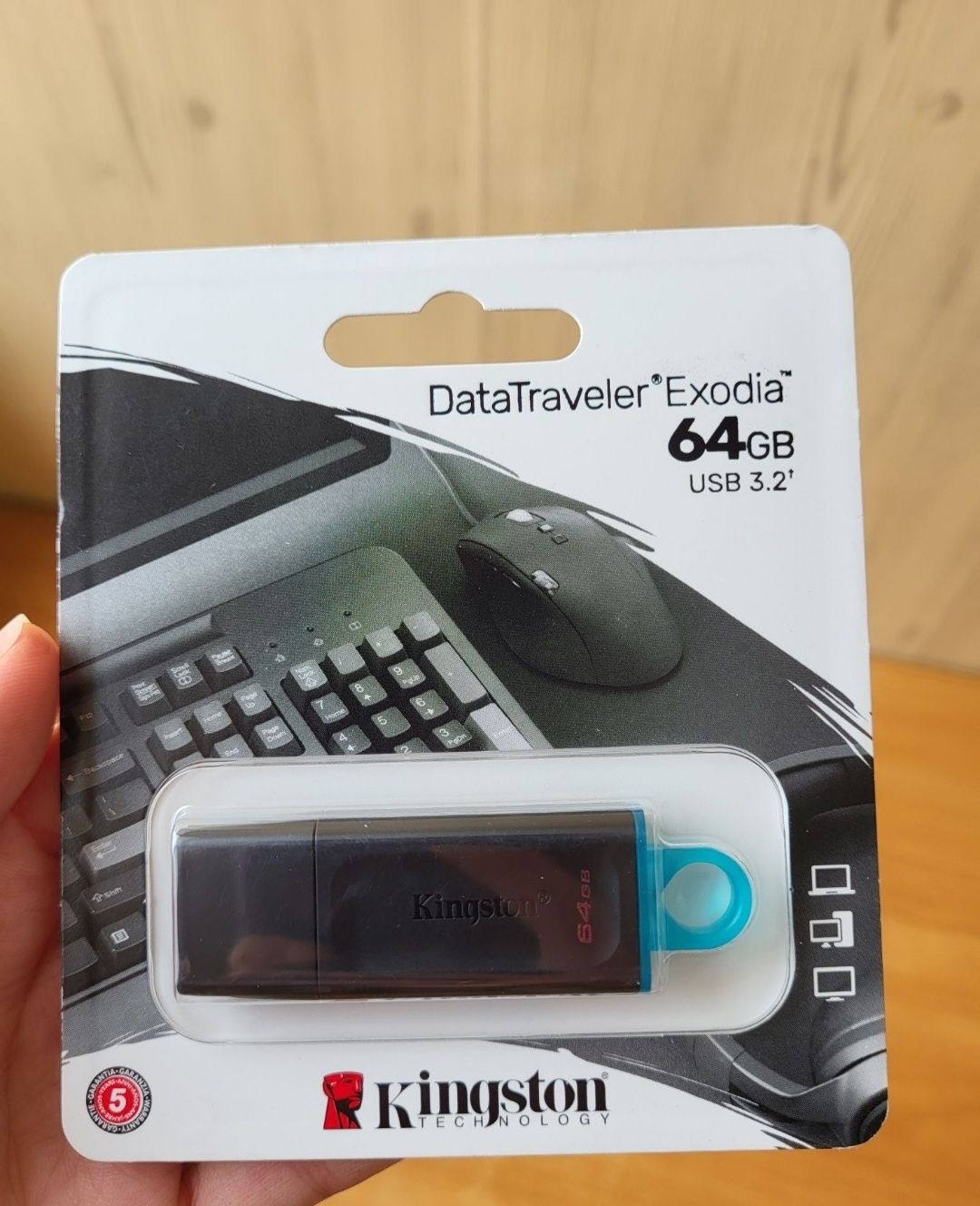 Флешка 64 гб usb 3.2 запакована