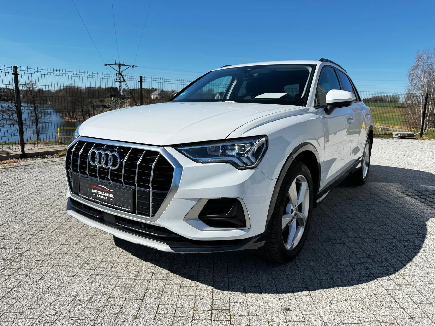 Audi Q3 AQ3*Biały perła*matrix*Virtual*super konfiguracja*JAK NOWY
