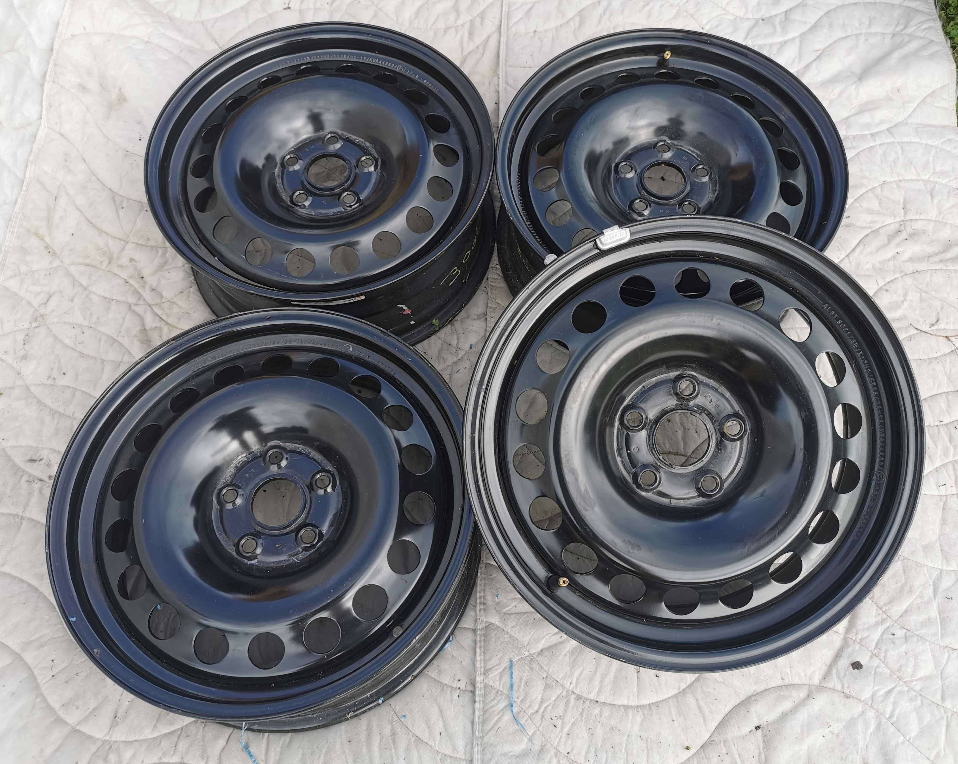4x felgi stalowe 6,5Jx17 VW Tiguan Skoda Kodiaq Seat Tarraco Audi Q3
