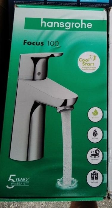 Bateria umywalkowa Hansgrohe Focus 100