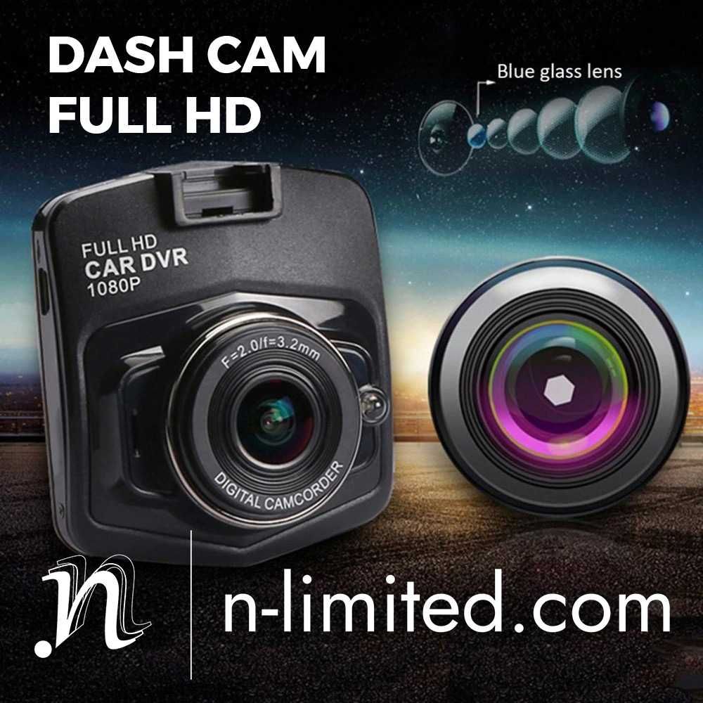 Câmara Vigilância Automóvel (Dash Cam) Full HD c/ LCD sensor movimento