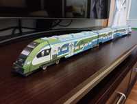 Model kartonowy zabawka pociąg miejski województwo podkarpackie sklej