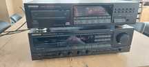 Zestaw stereo Kenwood amplituner plus cd