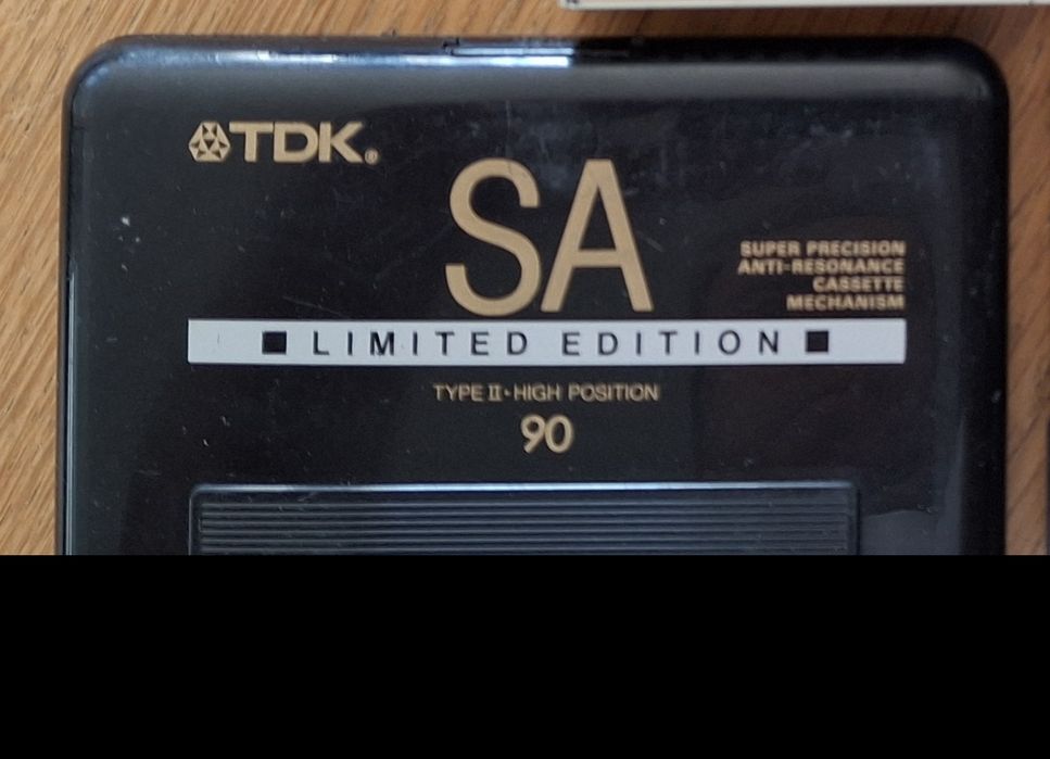 Kaseta TDK SA90 wersja specjalna limitowana używana.